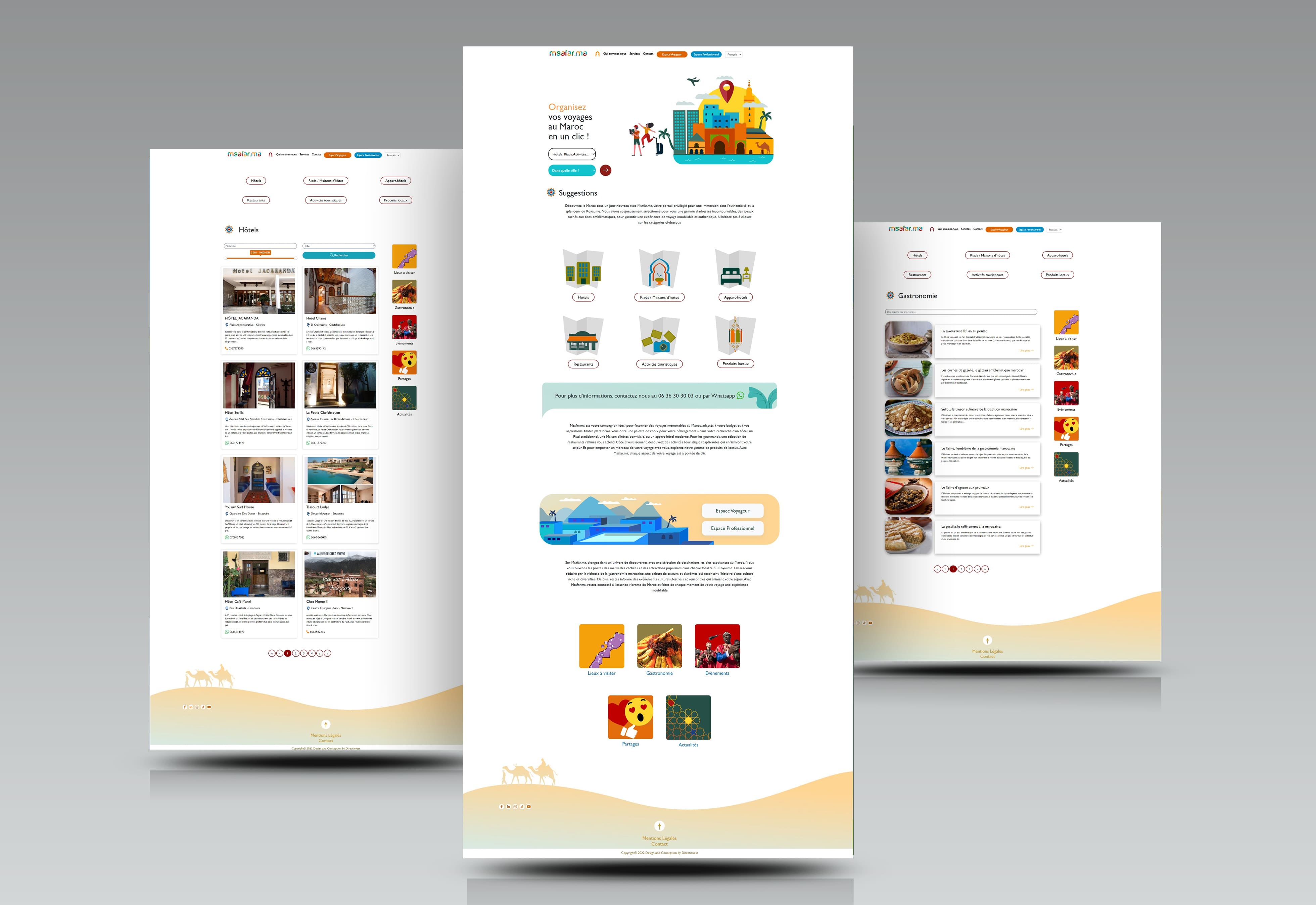 Msafar Travel Planning and Organization Single-Page Application