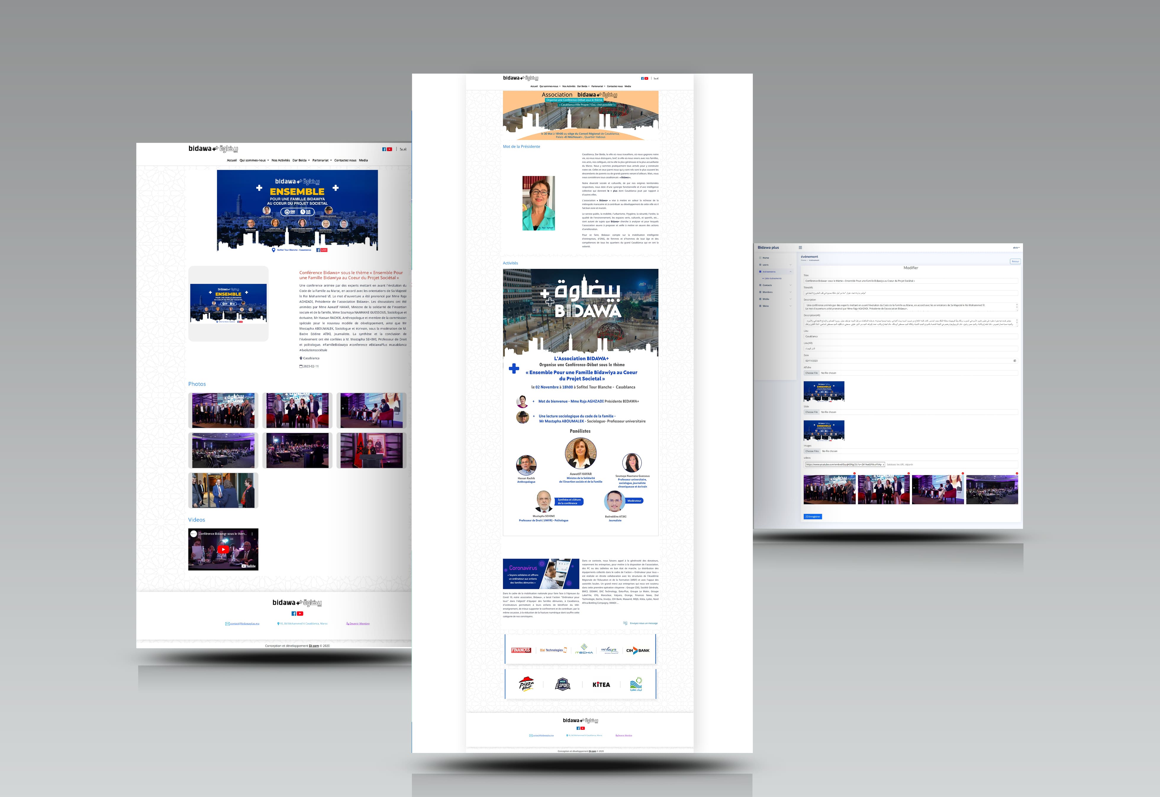 Migration and Enhancement of Bidawaplus Website